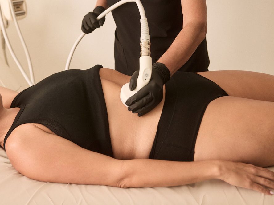Seduta T-Shape 2 sull'addome in cabina a Cremona